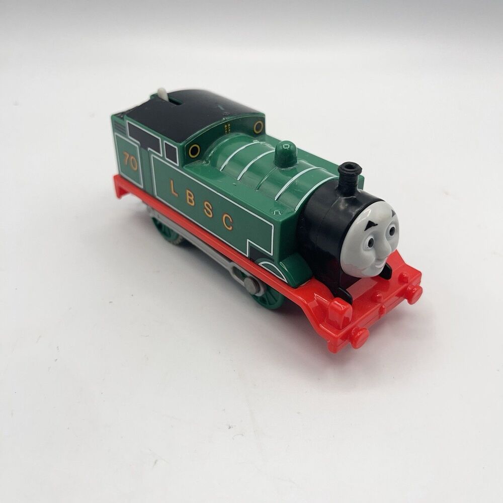 Thomas & Friends LBSC 70 Green Thomas Motorized Train Engine Trackmaster Plarail